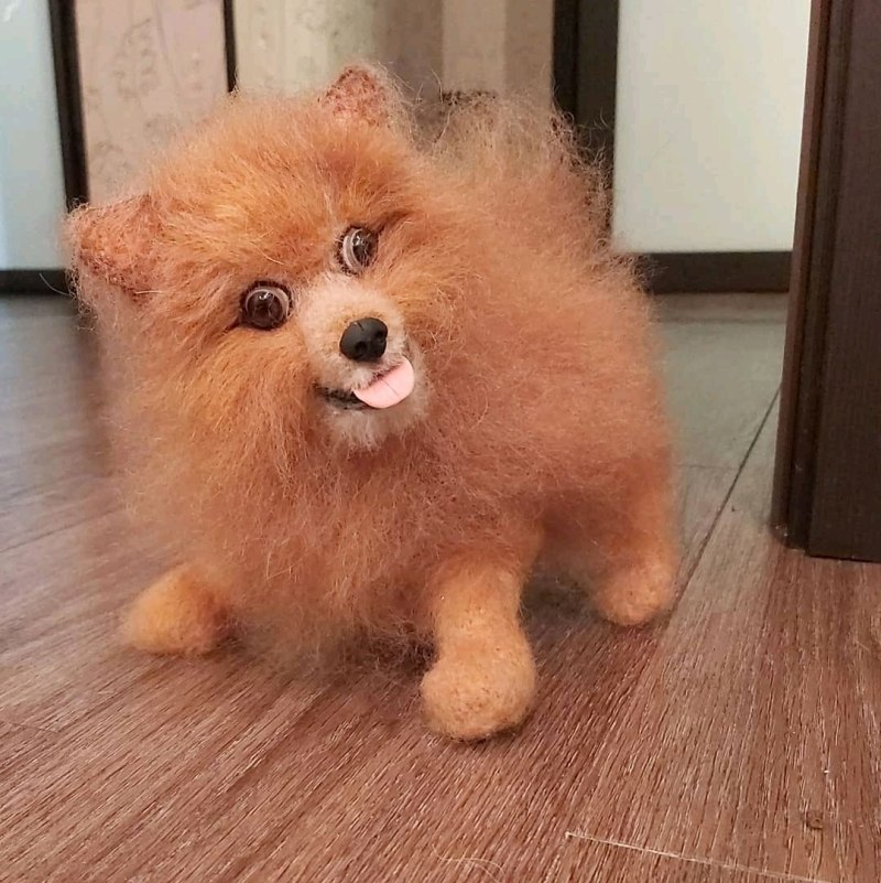 Вязаный костюм для собаки