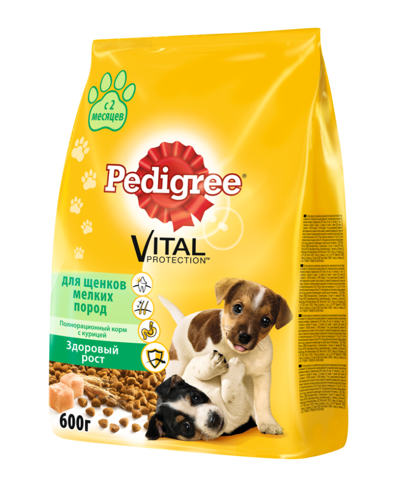 Pedigree для щенков крупных пород