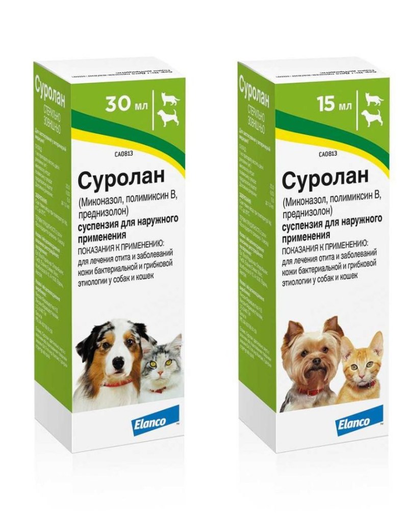 Суролан показания для собак
