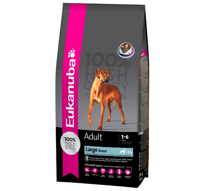 Eukanuba для щенков крупных пород