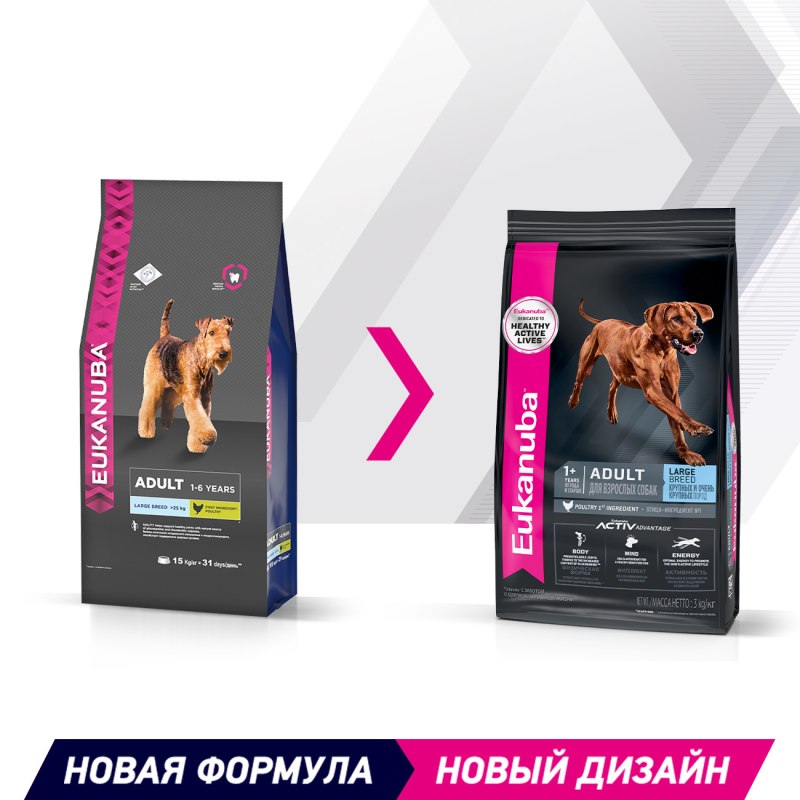 Eukanuba для щенков крупных пород