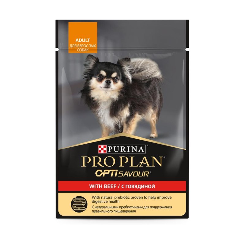 Pro Plan консервы 85 гр для взрослых собак утка