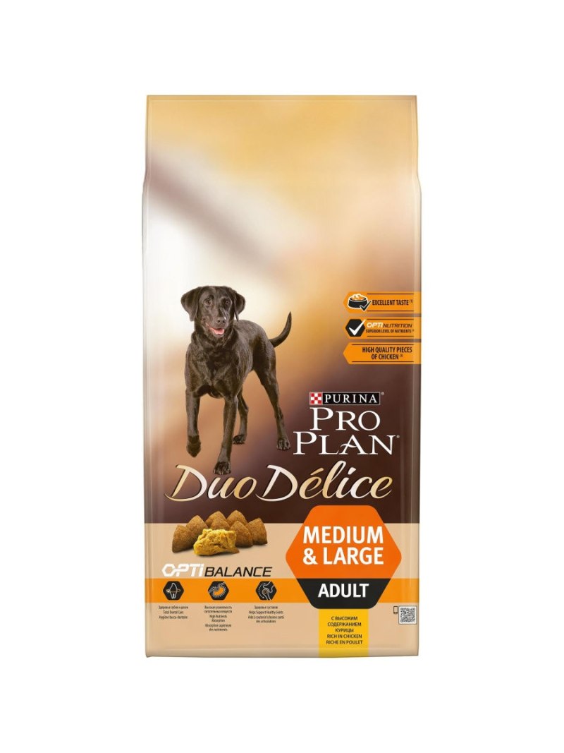 Корм для собак Purina Pro Plan Duo Delice говядина с рисом 700г