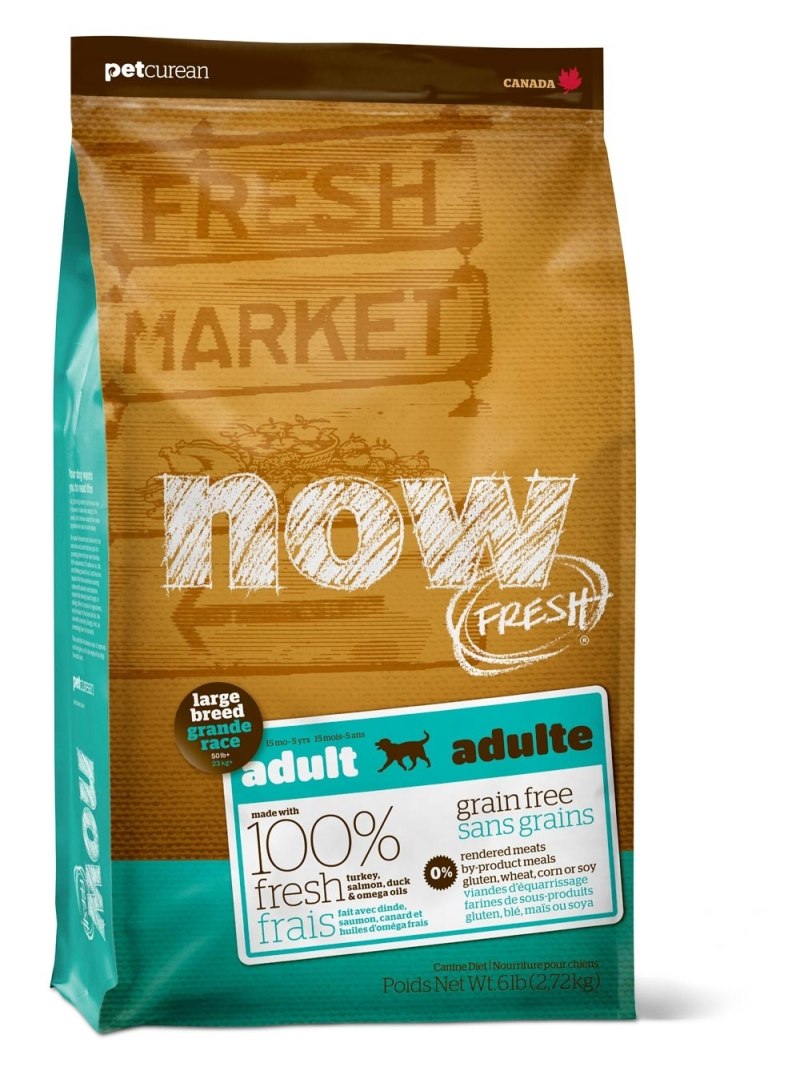 Корм Now Fresh Grain free 31/18 беззерновой для кошек с индейкой, уткой и овощами