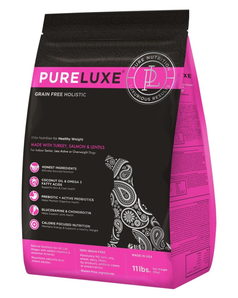 Корм для кошек PURELUXE беззерновой, с лососем, с индейкой 5 кг