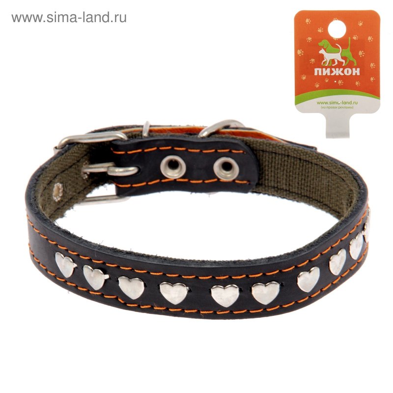 Ошейник Collar брезентовый 0144 31-41 см