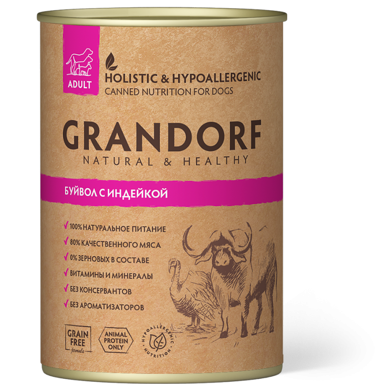 Grandorf корм для кошек