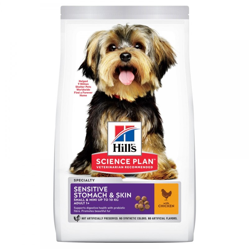 Сухой корм для собак Hills Science Plan canine Adult 1-6 small & Miniature Chicken & Turkey