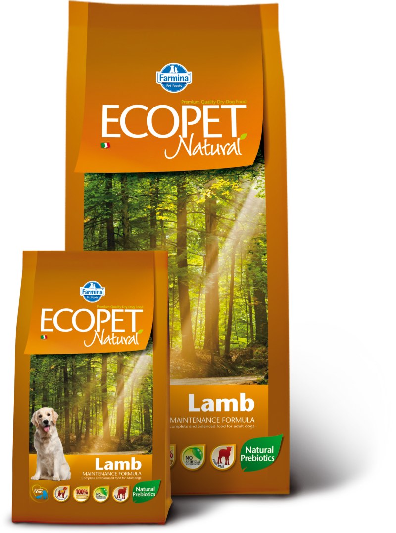 Farmina Ecopet natural Lamb - корм для собак с ягненком