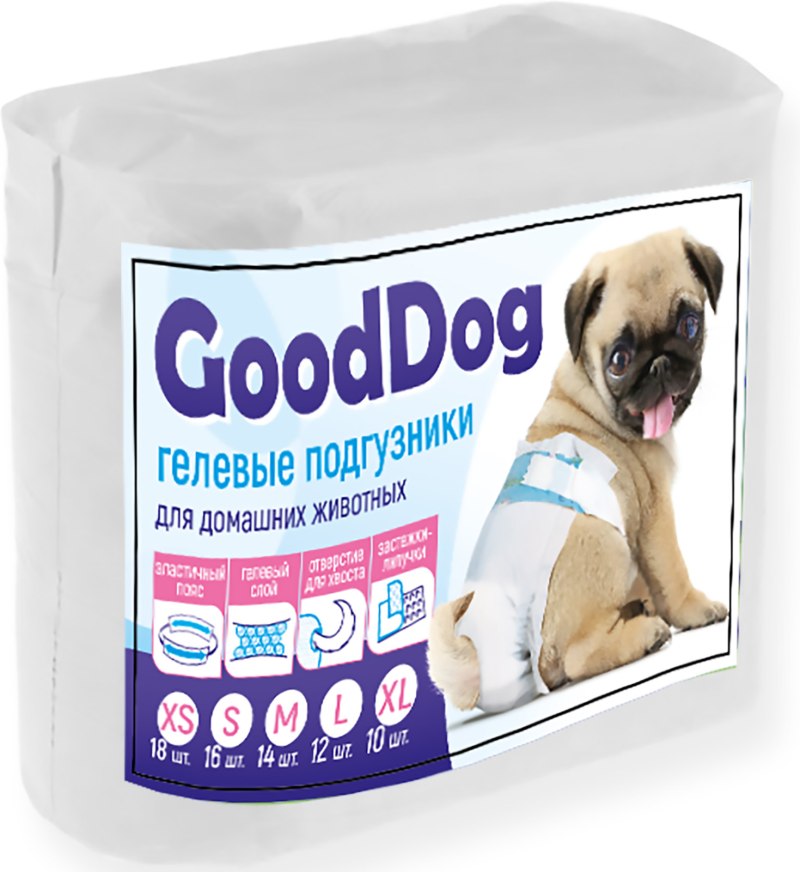 Подгузники для собак good Dog 7799 размер XL