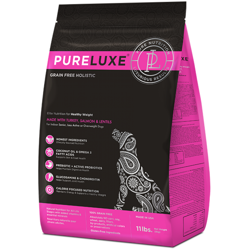 Корм для собак PURELUXE (10.89 кг) Elite Nutrition for Adult Dogs with Turkey