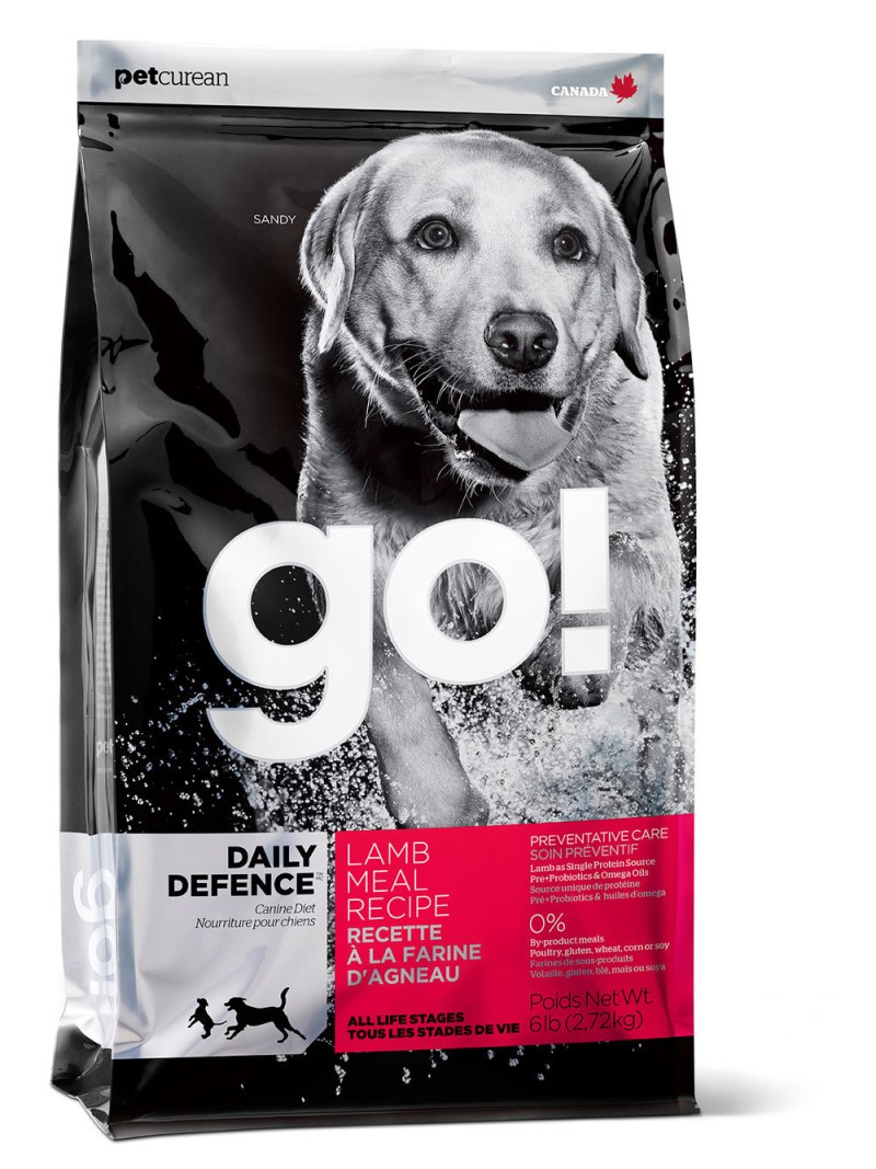 Корм для собак go! Daily Defence ягненок 2.72 кг