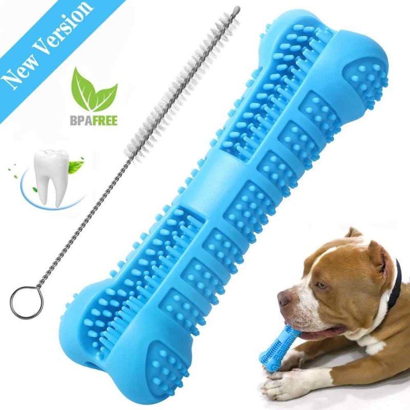 Зубная силиконовая щетка для собак Pet Toothbrush large Size