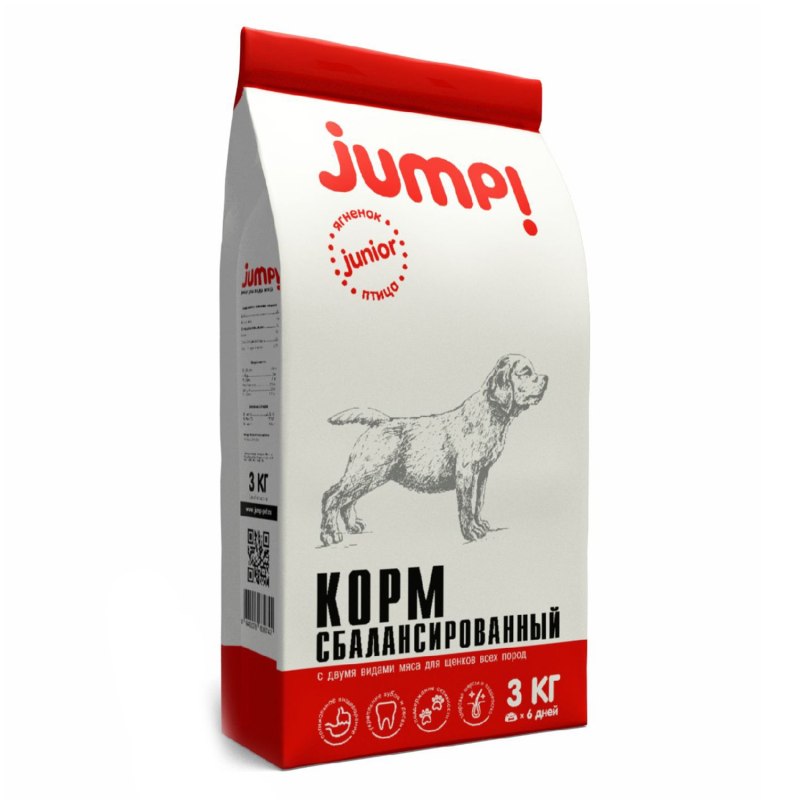 Корм для собак Jump Duo 3 кг