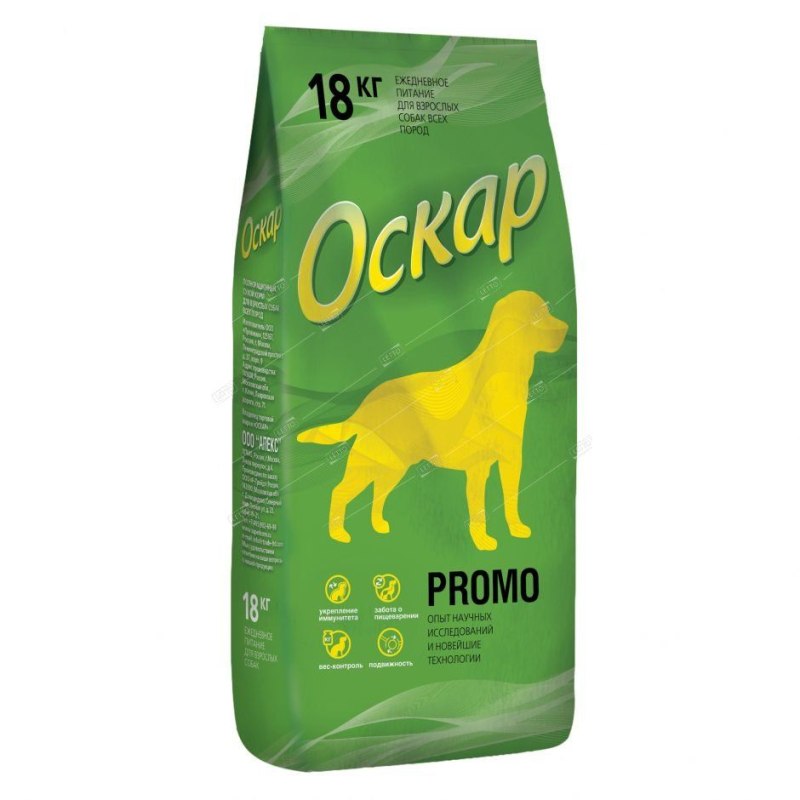 Оскар Promo сухой корм для собак всех пород 18кг