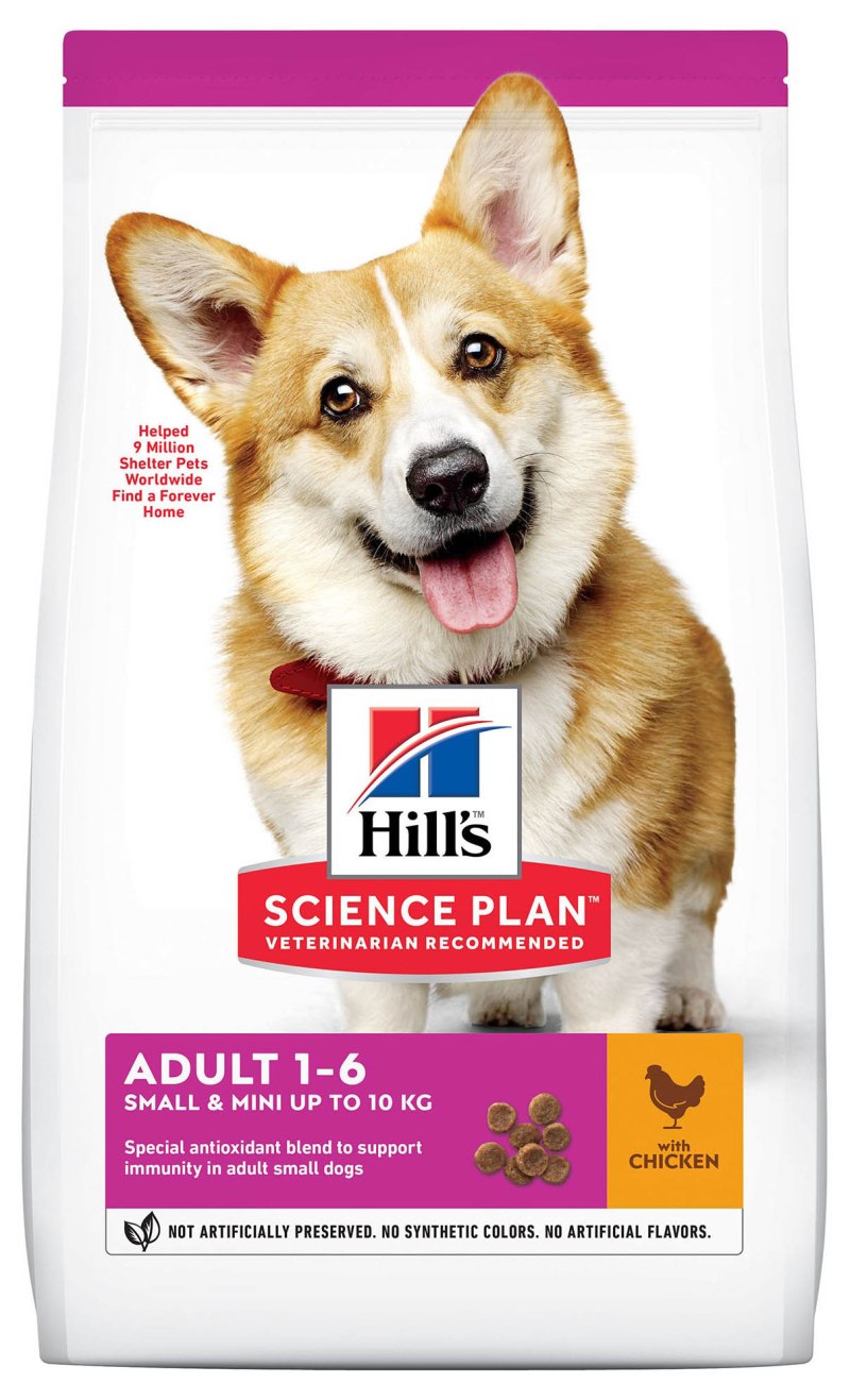 Hill's SP 6кг small & Miniature корм для собак с курицей