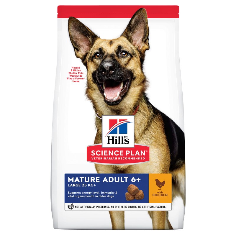Hills Science Plan mature Adult 7+ для собак 12 кг