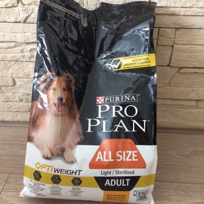Корм для собак Purina Pro Plan Optipower курица с рисом 14 кг