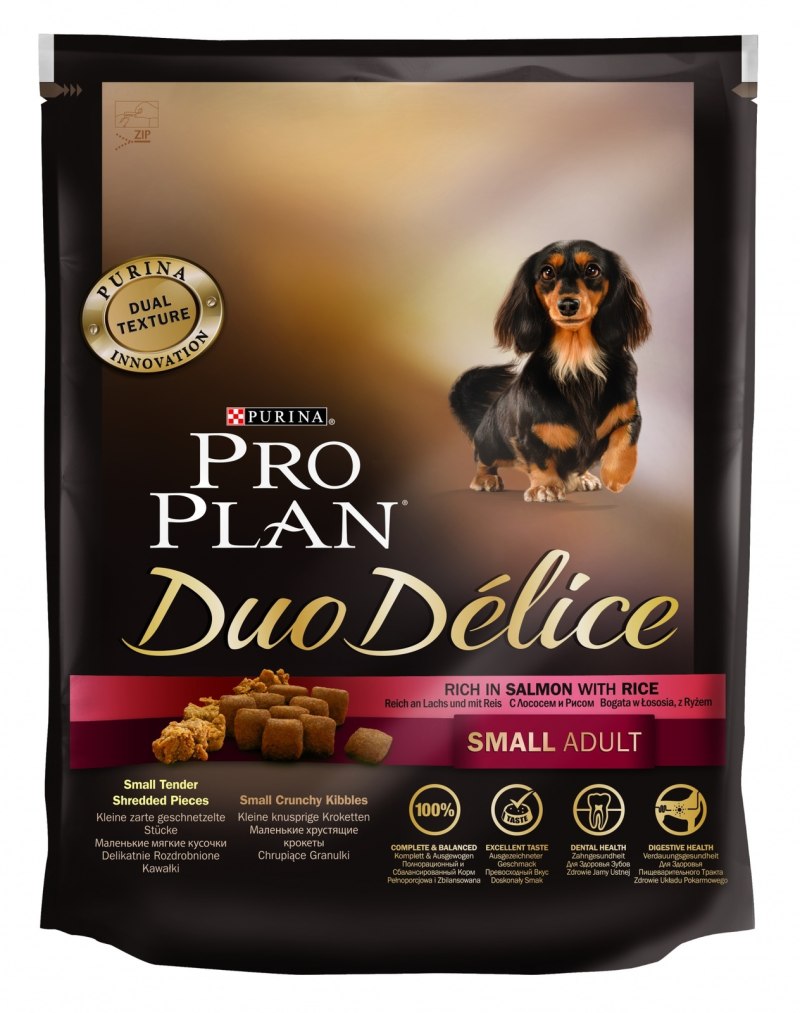 Корм для собак Purina Pro Plan Duo Delice говядина с рисом 700г