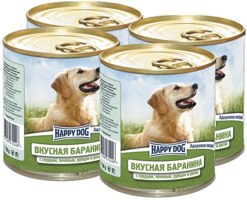 Корм для собак баранина с рисом на старт