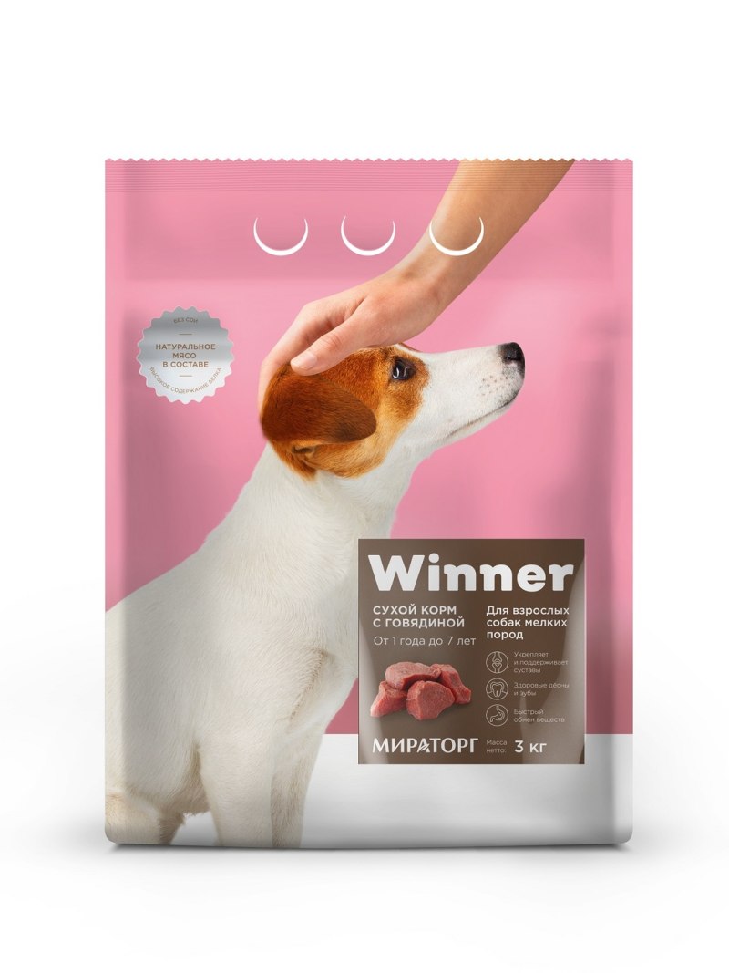 Winner корм для собак Мираторг