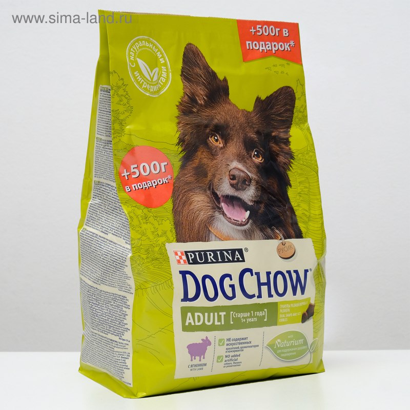 Dog Chow д/щенков ягненок 800гр