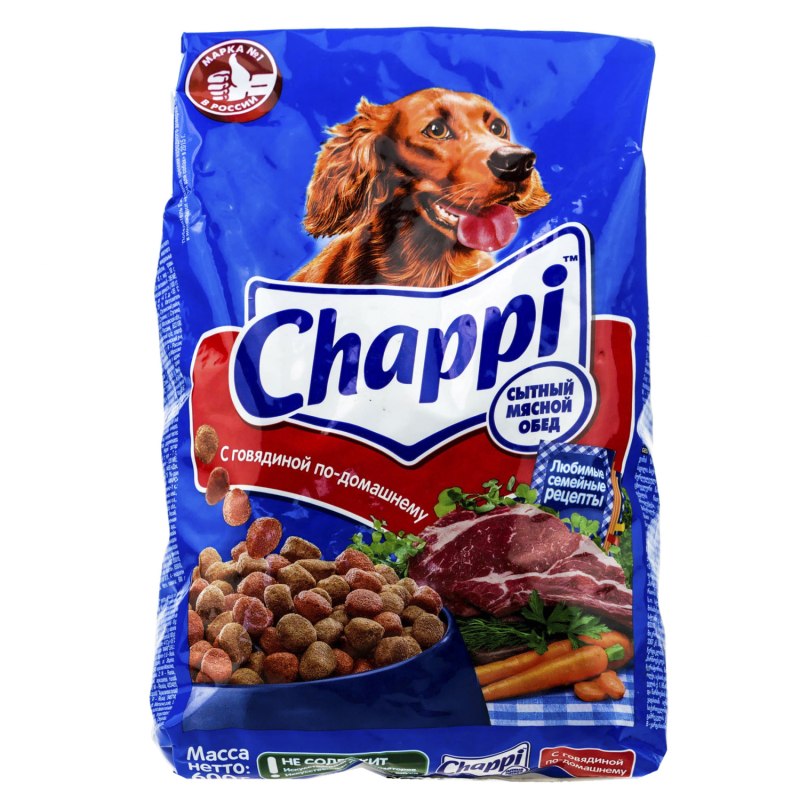 Chappi корм для собак
