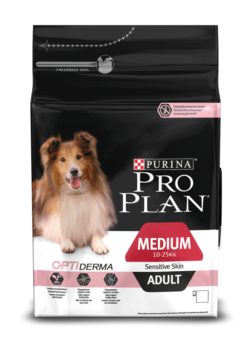 Purina Pro Plan для щенков средних пород