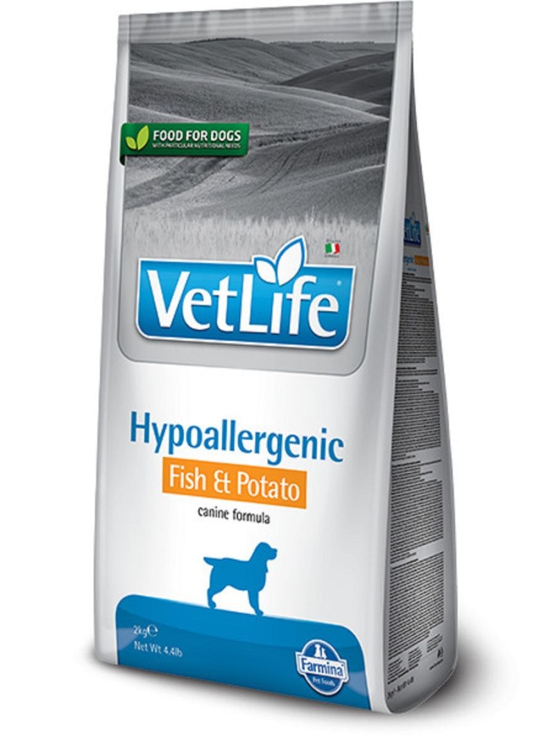 Farmina vet Life Hypoallergenic Fish Potato 12 кг