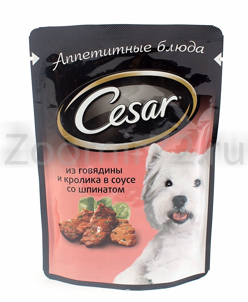 Жидкий корм для собак Cesar