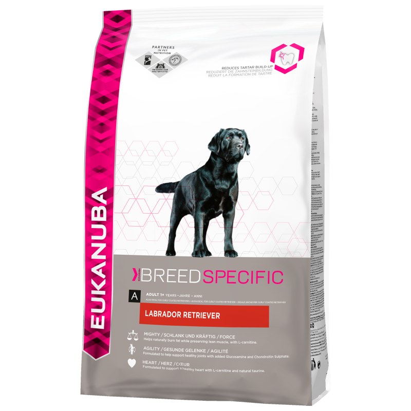 Корм Eukanuba для лабрадора-ретривера