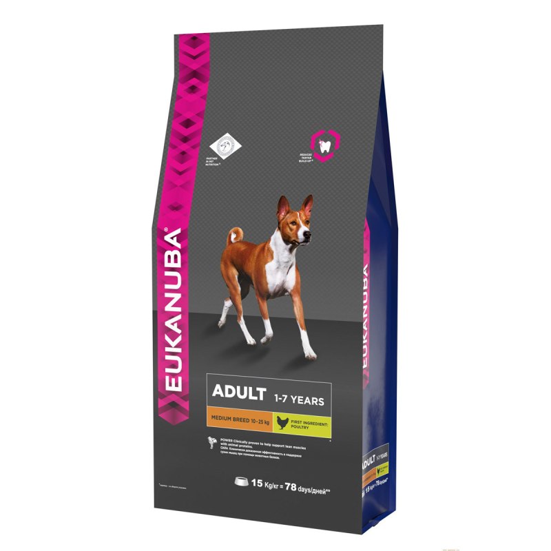 Корм для собак Eukanuba 15 кг