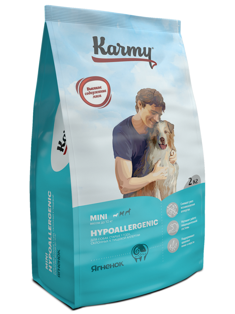 Karmy сухой корм Медиум Юниор индейка