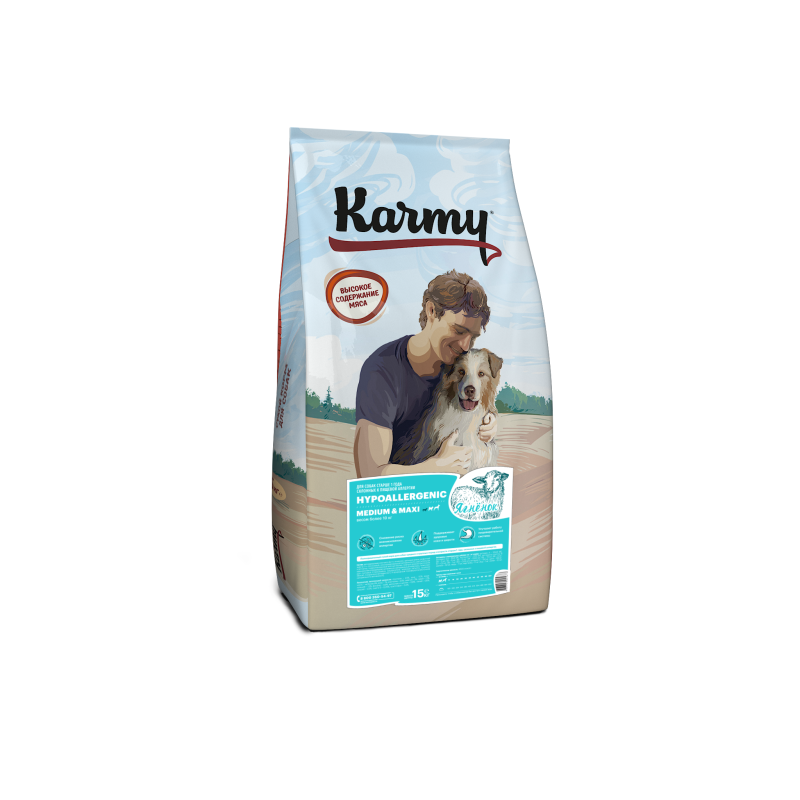 Karmy сухой корм мини Эдалт индейка