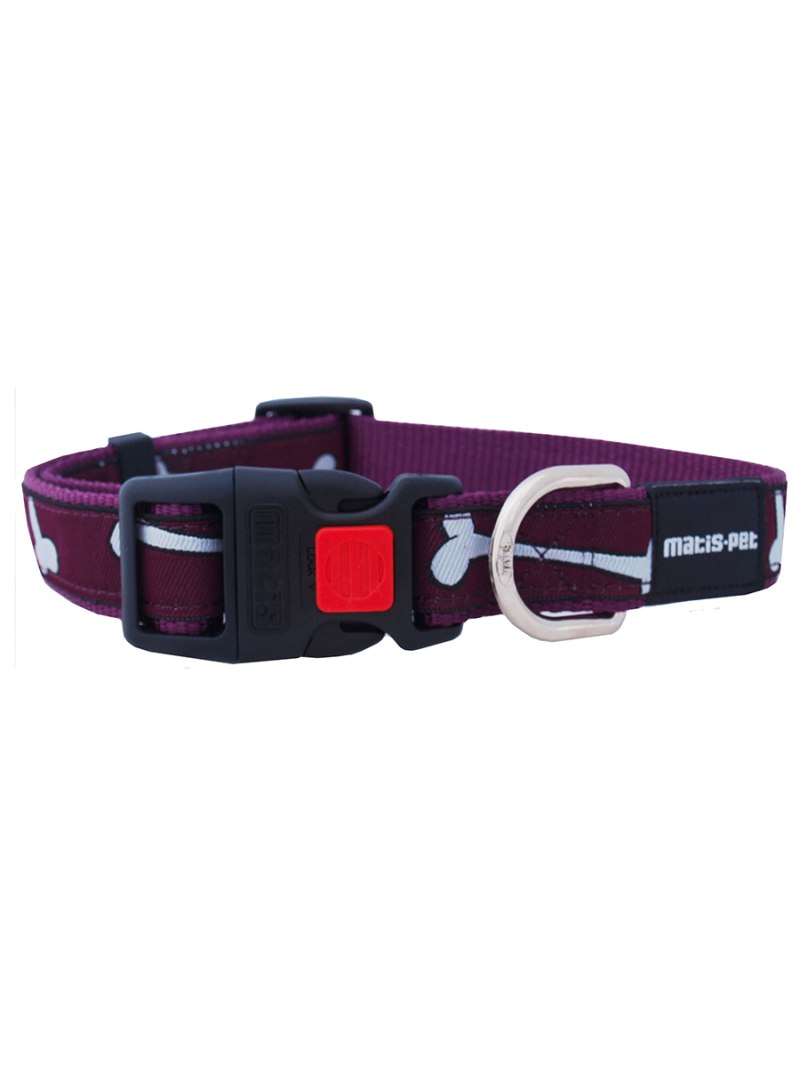 Ошейник Matis Pet фиолетовый 40-62