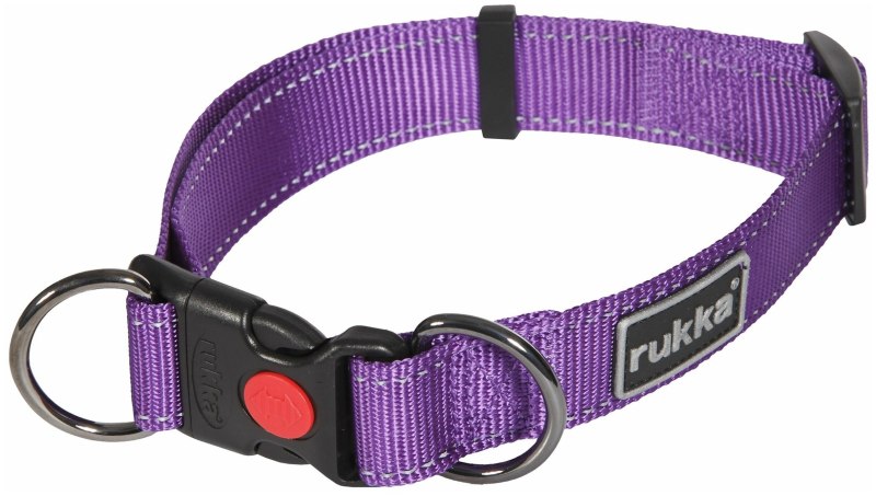 Ошейник для собак Rukka Bliss Collar 20мм 30-40см голубой