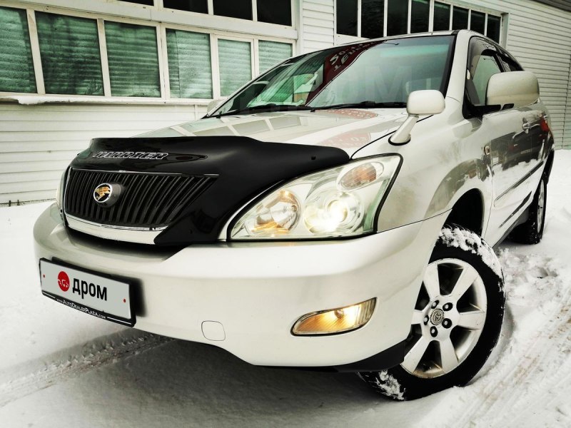 Toyota Harrier белый 2001