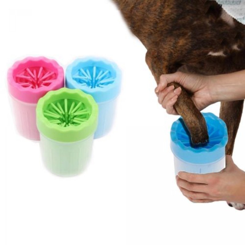 Лапомойка для собак Soft gentle Silicone Bristles