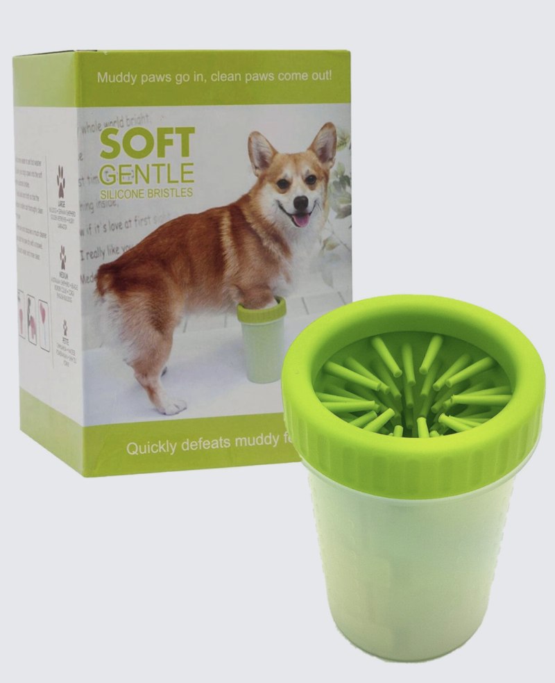 Лапомойка для собак Soft gentle Silicone Bristles