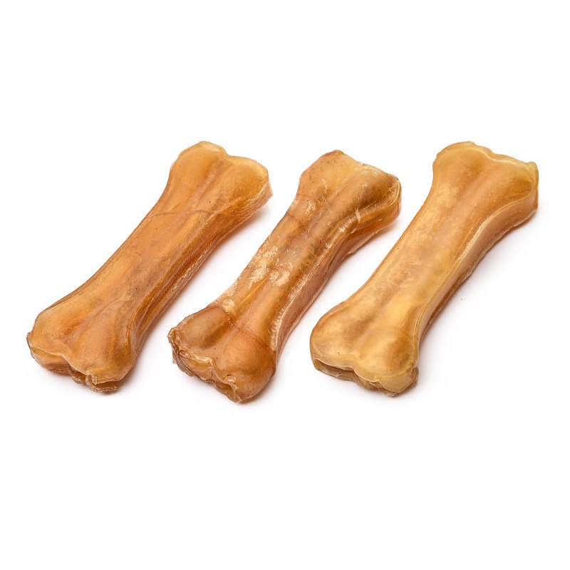 Кость прессованная,10см,30-40г(пакет 10 шт )Triol