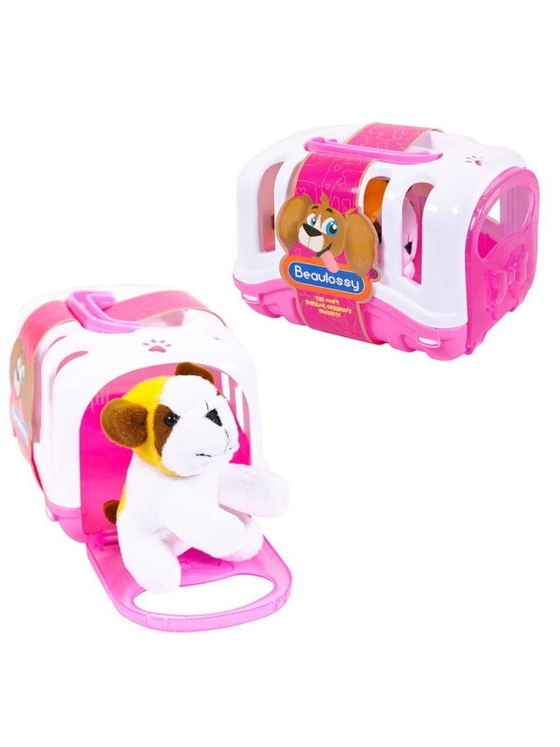 ABTOYS мой питомец cобачка в переноске, с акссесуарами, pt-01230