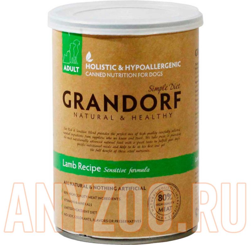 Grandorf Гусь индейка 400 г консервы
