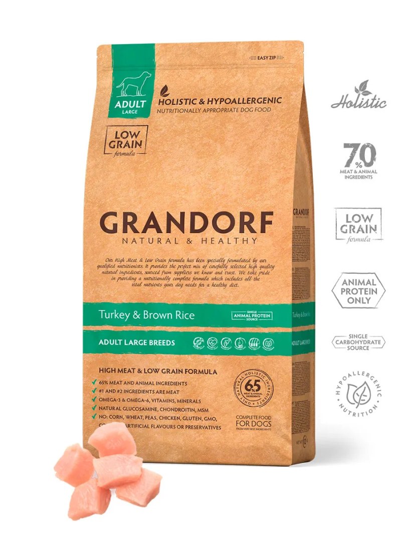 Grandorf Turkey & Brown Rice Adult all Breeds