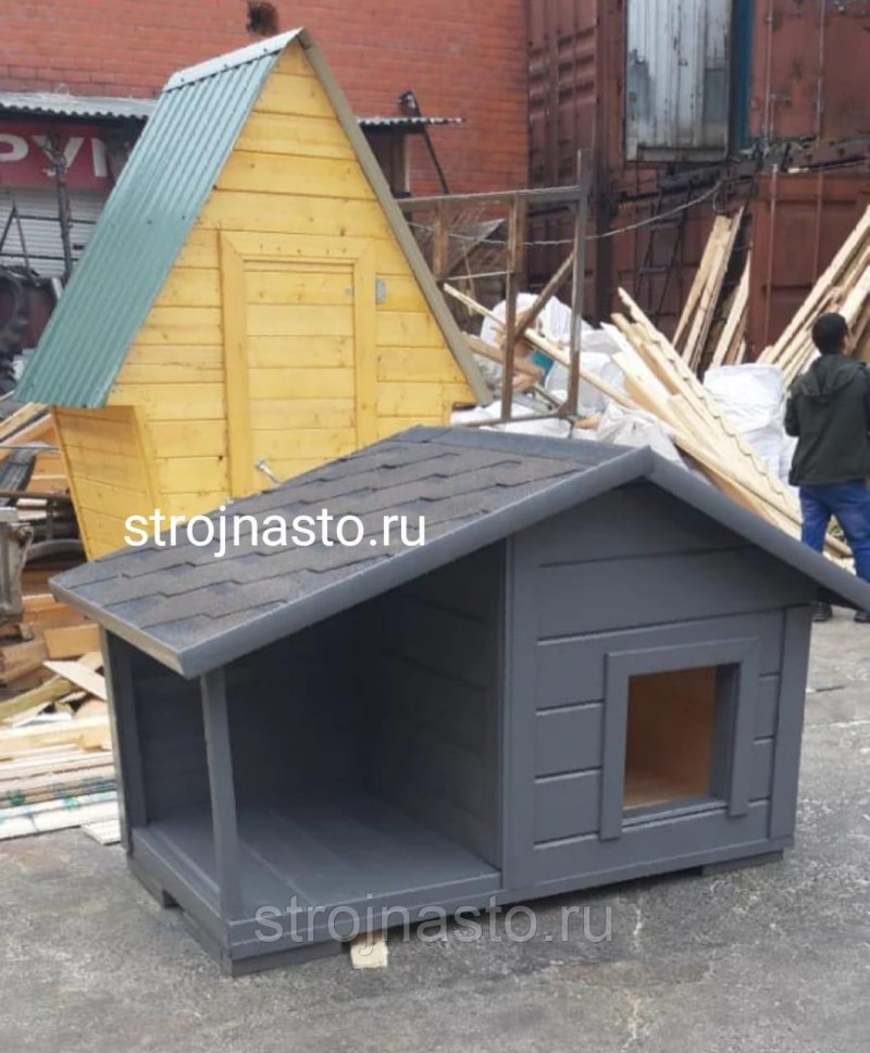 Декоративная будка для собаки