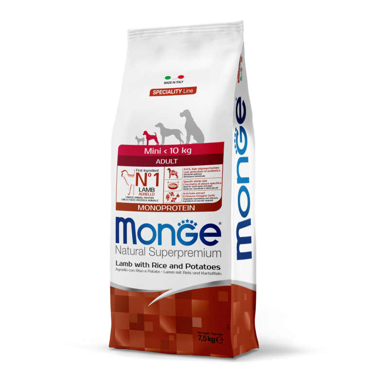 Monge Dog Extra small корм для щенков миниатюрных пород с курицей 800г