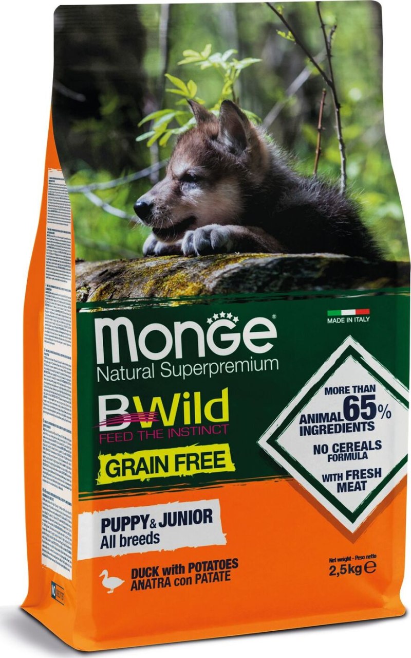 Сухой корм для щенков мелких пород Monge Dog Speciality Mini ягненок 800 г