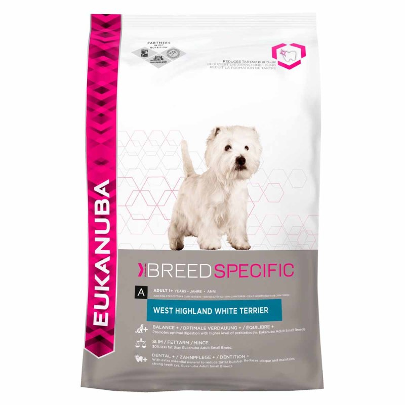 West Highland White Terrier сухой корм