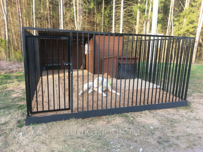Вольер для собаки алабай