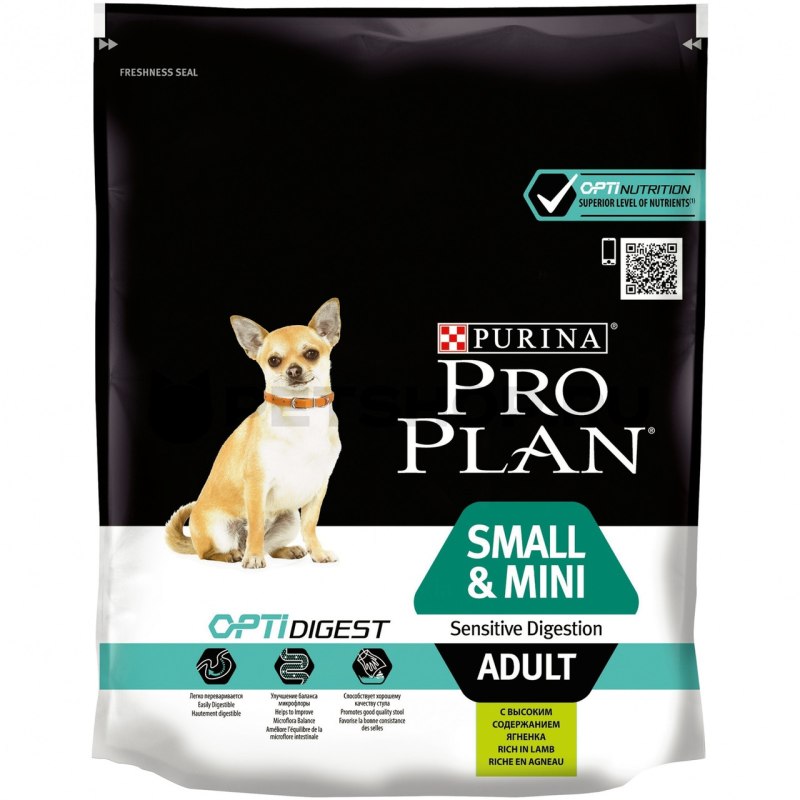 Корм для собак Purina Pro Plan OPTIDIGEST ягненок с рисом 3 кг