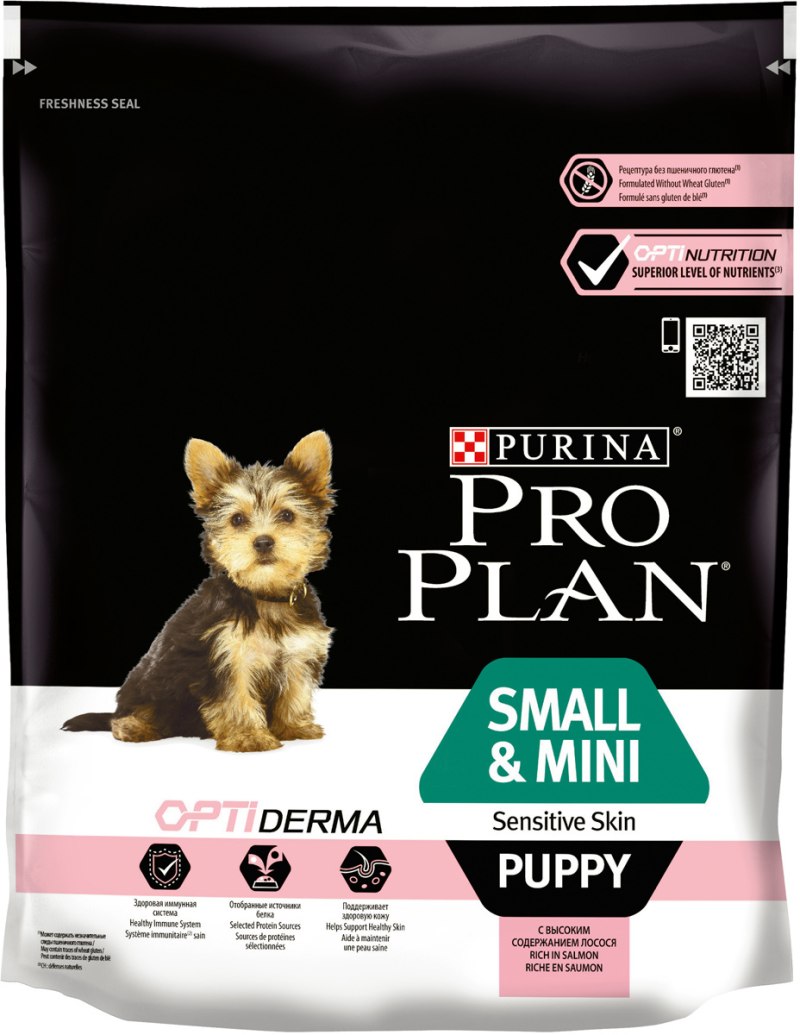 PROPLAN лосось для щенков средних пород